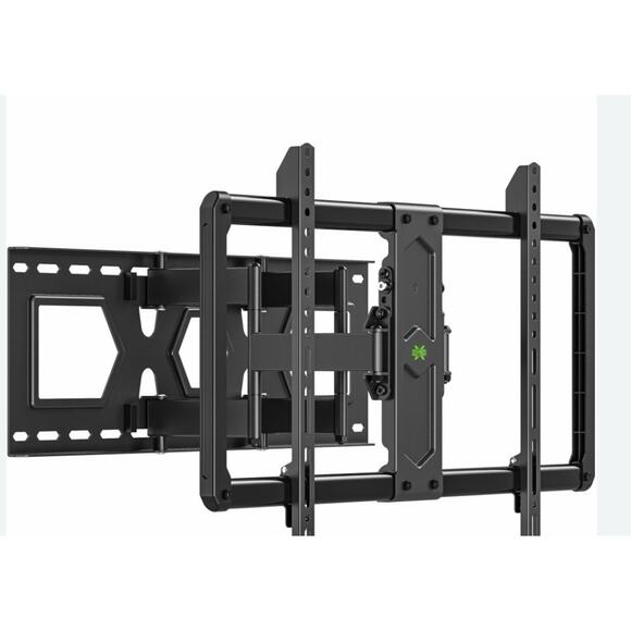USX MOUNT Ultra-Slim Full Motion TV Wall Mount for 37”-90” Flat Screen 120lbs - Picture 1 of 5